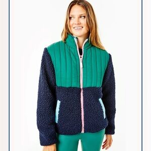 Addison Bay Teddy Sherpa Brandywine Sherpa Jacket L